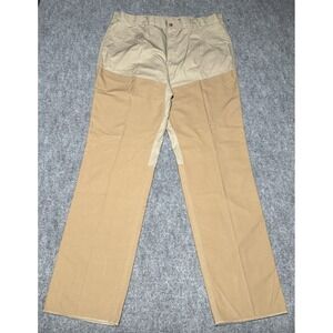 Orvis Missouri Breaks Briar Pant Men 40x38 Cotton Tan Beige Bird Hunting NWT